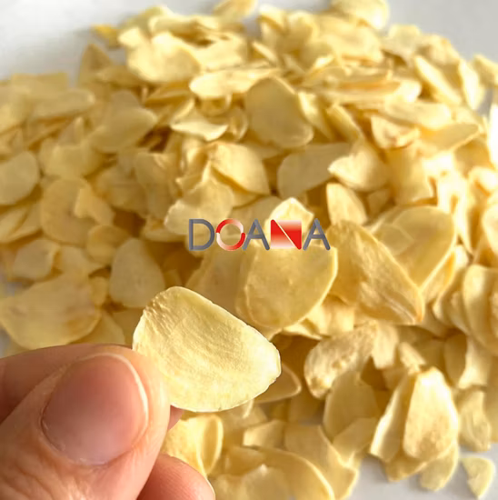 Chinese Vegetable Dried Dehydrated Garlic Slices Garlic Granules