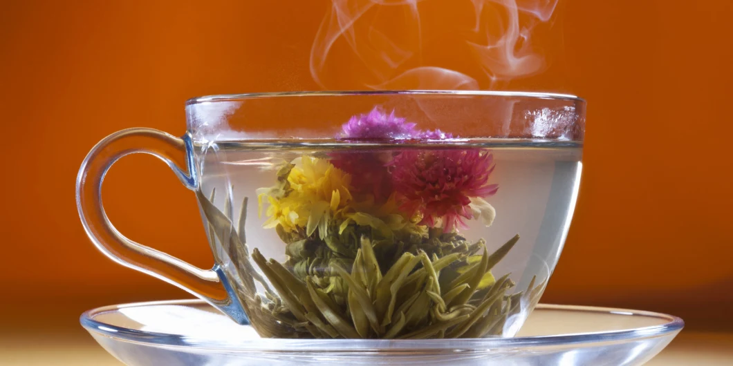 Flower Blooming Tea Organic Flower Ball Tea for Weight Loss